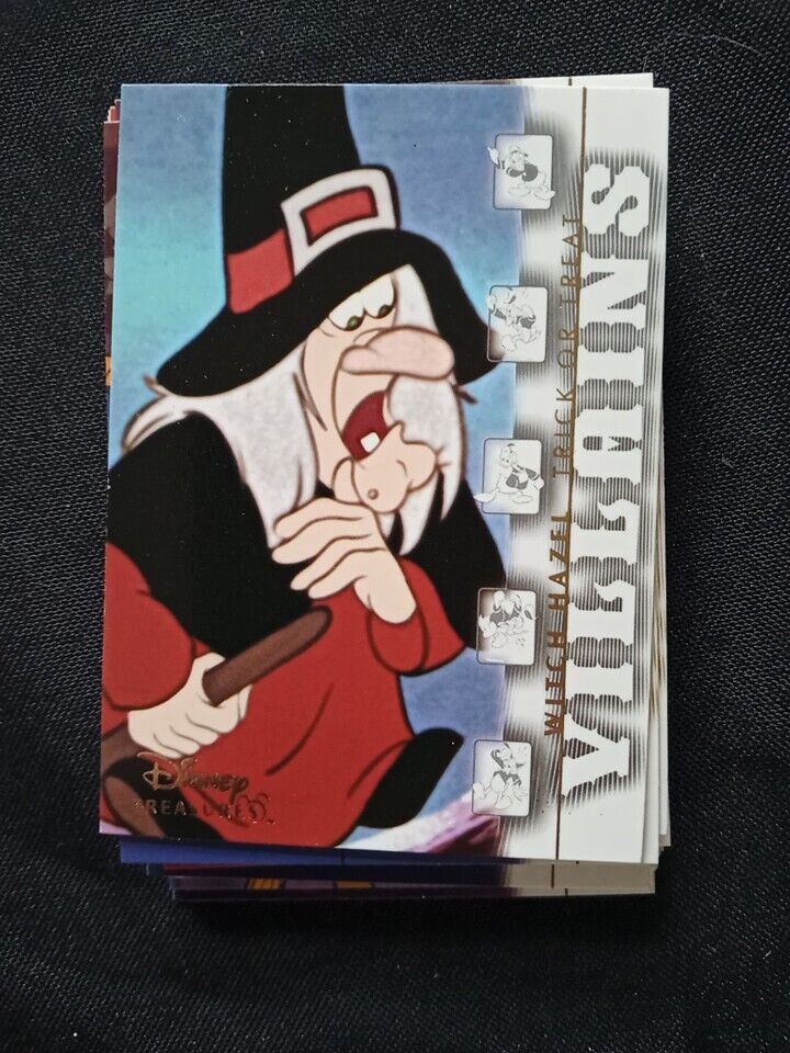 Upper Deck 2003 Disney Treasures Series FULL SET x 90 Trading Cards -(5737)