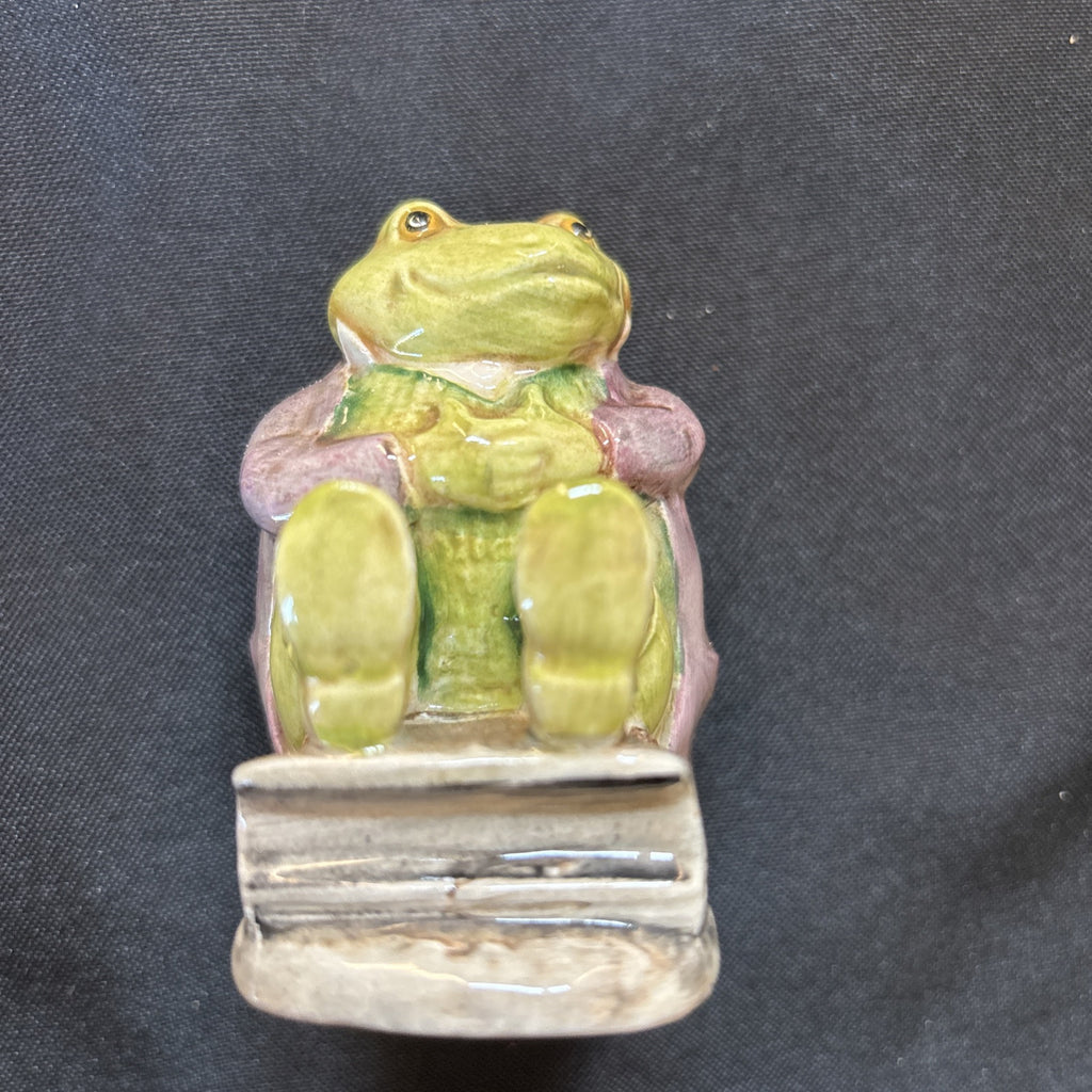 Beswick Beatrix Potter MR JACKSON ceramic figure F.Warne & co - 5610