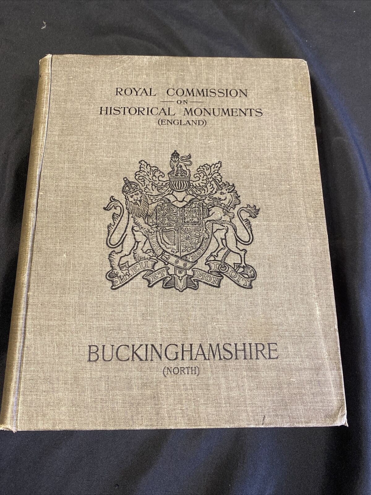 Royal Commission on Historical Monuments Buckinghamshire North Book 1913  - (7674