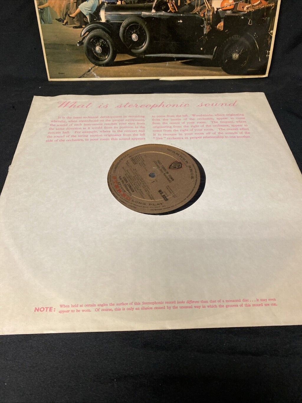 VINYL RECORD - Eddie Condon That Toodlin' Town Jazz - WS8009 - (5681)