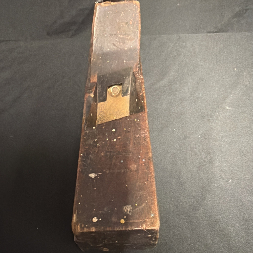 Antique Wood Block Plane 16" with Sheffield steel  - (1939)