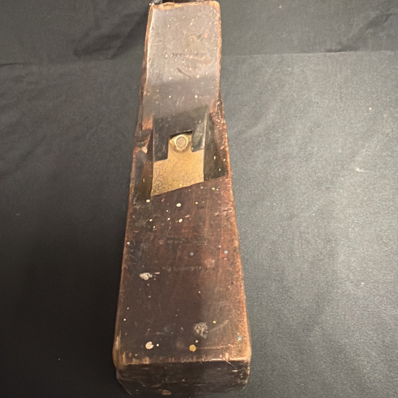 Antique Wood Block Plane 16" with Sheffield steel  - (1939)