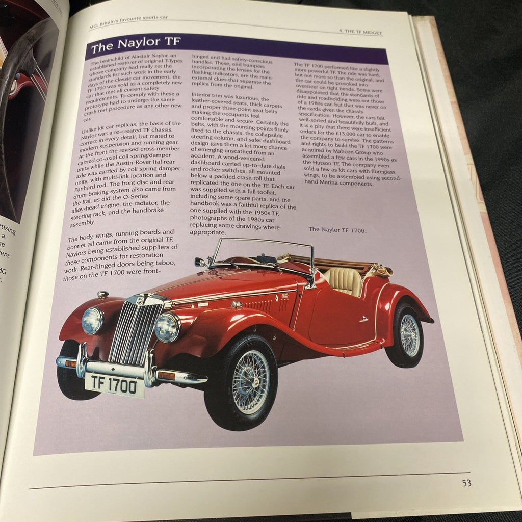 Haynes Classic Series The MG  - Hardback Book 1998 Malcolm Green (1398)
