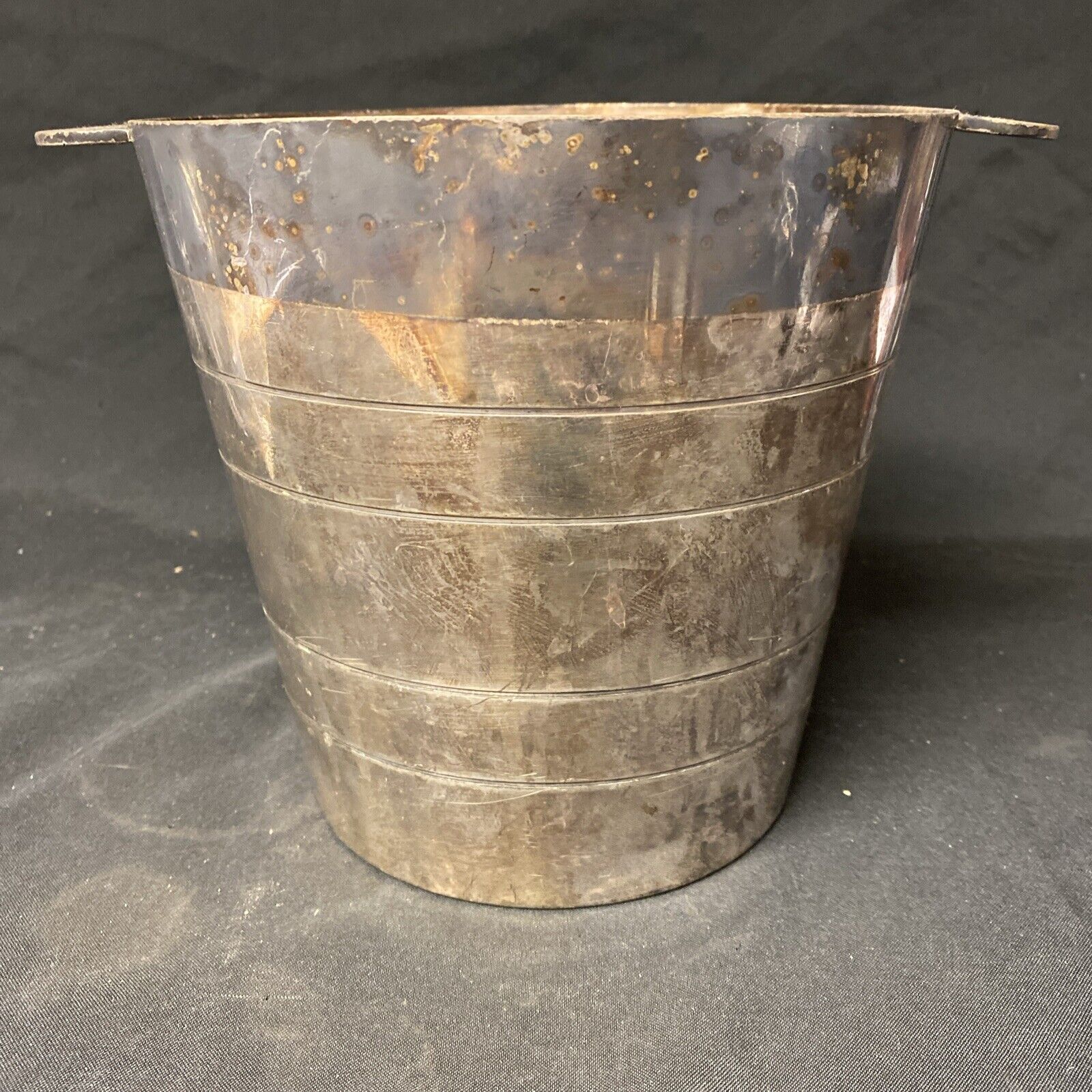 Antique BSL Birmingham Silverplate W34083 Ice Bucket Heavy - (5468)