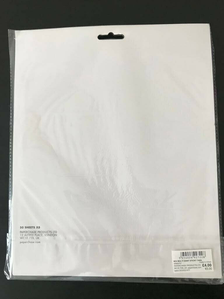BULK BUY 12 x Giant Sticky Notes Pack - Revision or Home Or Office Huge pack of notes