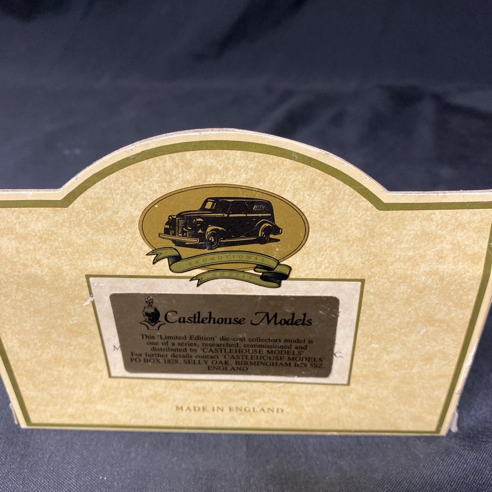 Lledo Castlehouse Models Leicestershire Constabulary 1920's #400/1000 - (1415)