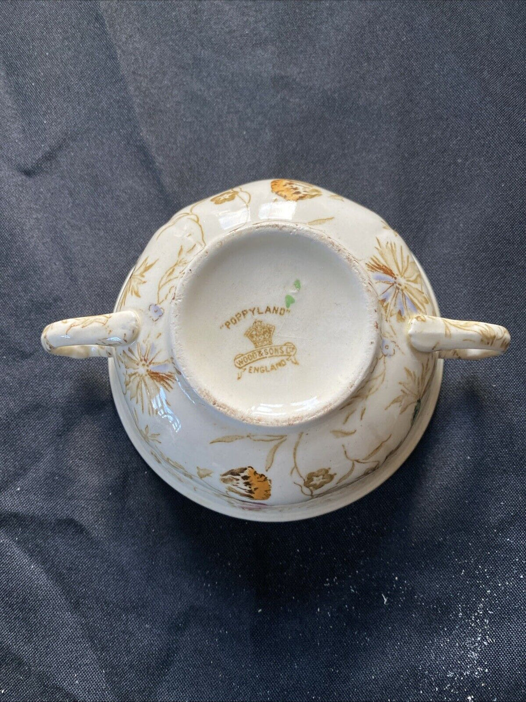 Antique Wood and Sons Poppyland Two Handled Bowl 1891-1908 (5877)