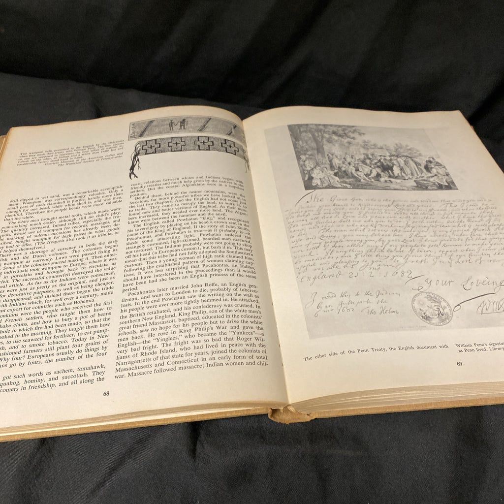 Book - LA FARGE, OLIVER, A Pictorial History of the American Indian 1956 1st Ed (1518)