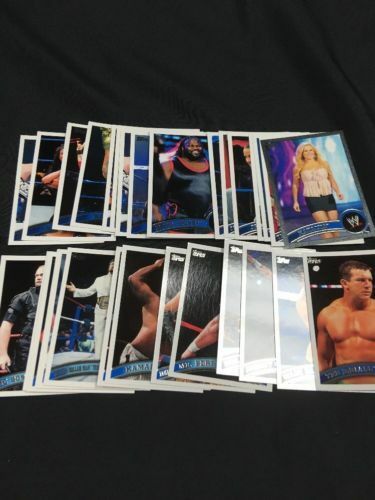 TOPPS WWE Cards 2011 Smack Down x 20 Legends x 10 Smack Down Metallic x 1 (6342)