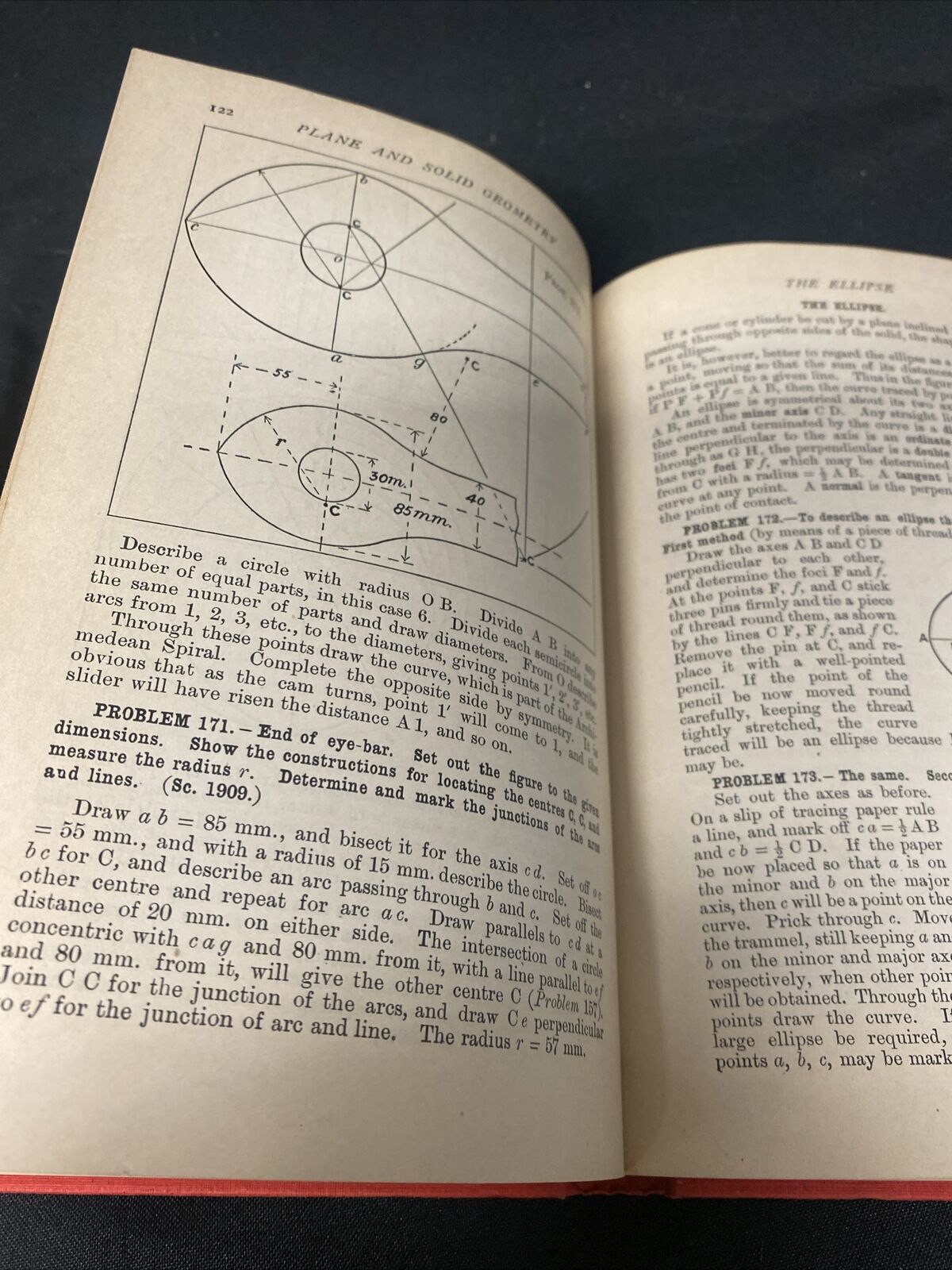 Practical Plane & Solid Geometry By Morris 1940 & A First Geometry by Baker 5152