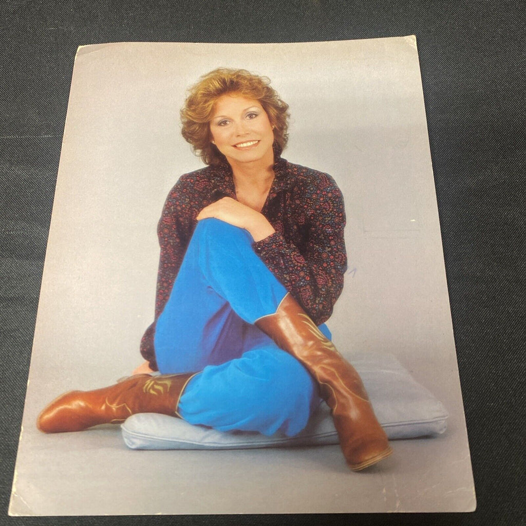 Mary Tyler Moore Pre Printed Autograph original dated stamped 1984 Card (5001)