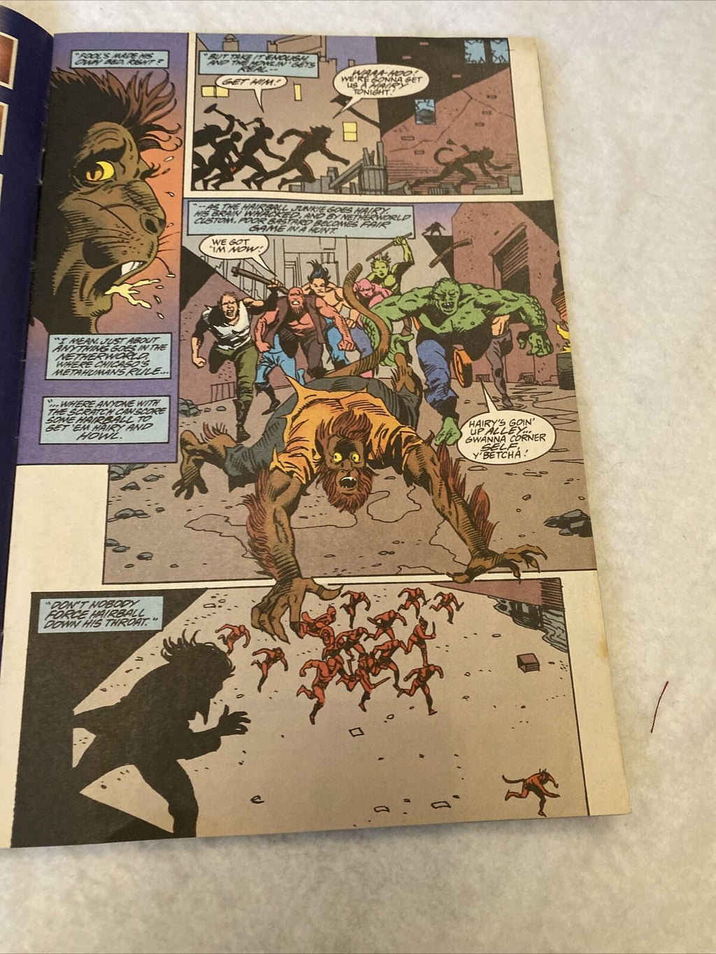 COMIC - DC Comics HAWKMAN Mongrel Rules! - Mar 1994  - New York - (8824)