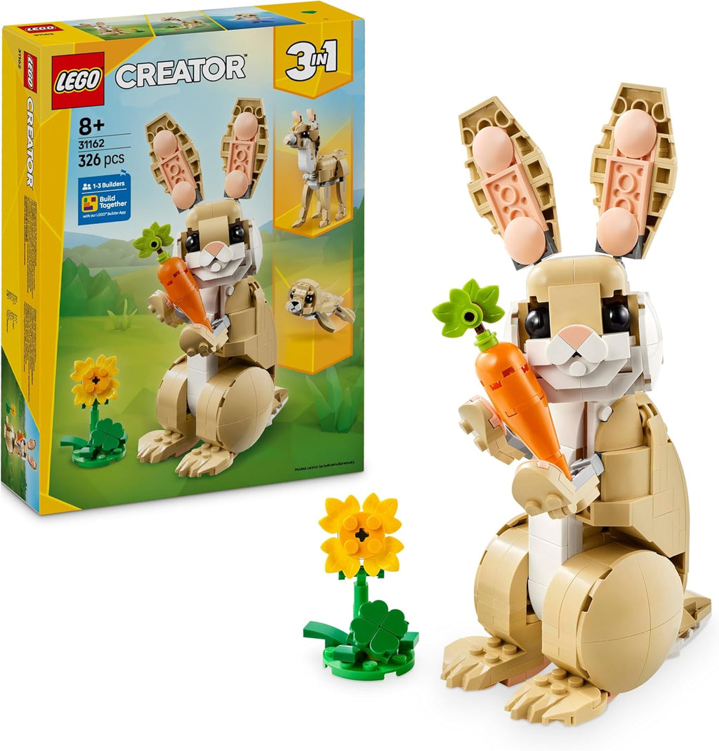 LEGO Creator 3 in 1 - Cute Bunny / Llama / Seal - 31162