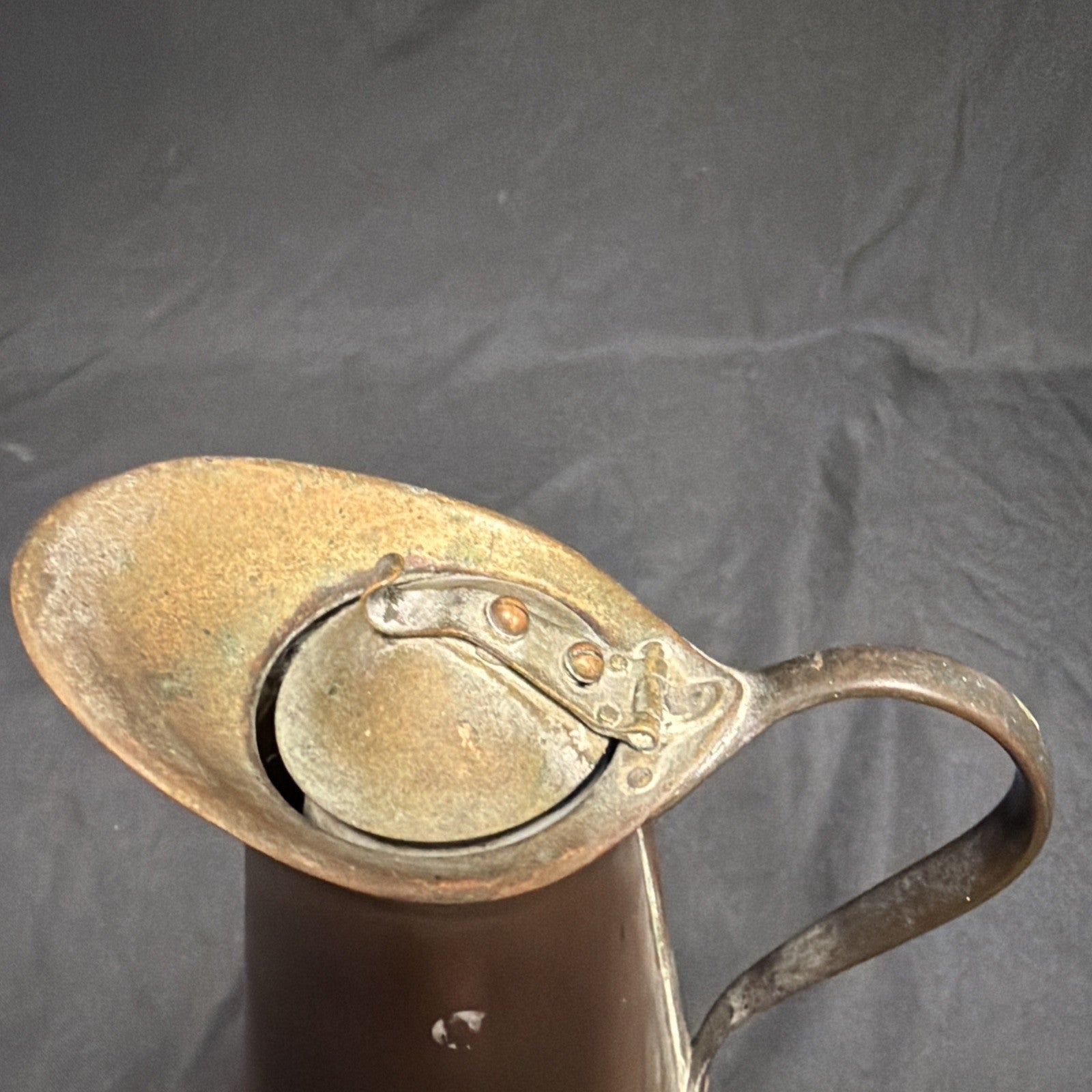 William Arthur Smith Benson WAS Benson Insulated Copper Jug 1900's (1845)