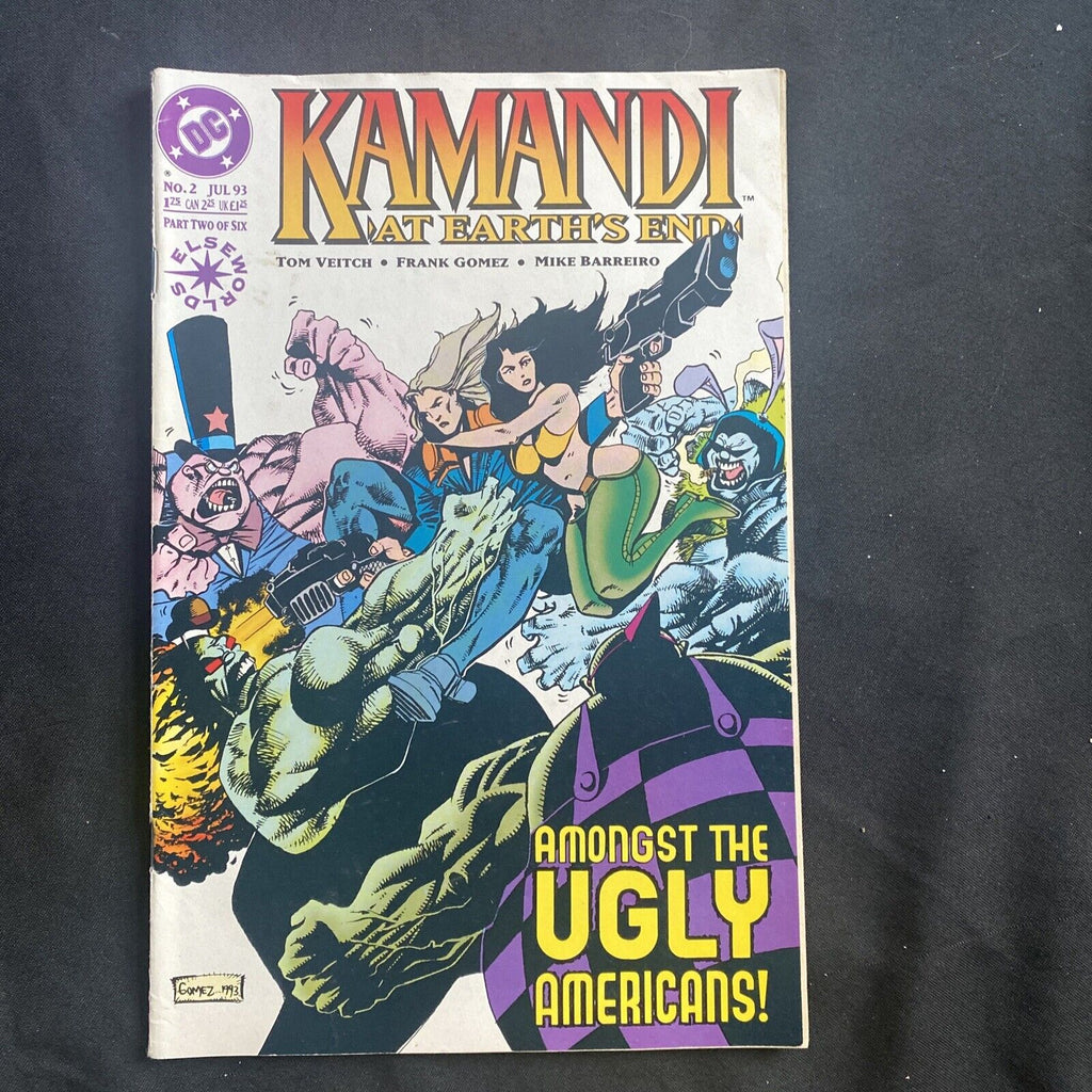 COMIC - DC Comics KAMANDI At Earth's End  Jul '93 Sleeper & Saphira Cohen (8807