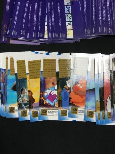 Upper Deck Disney Treasures S3 Trading cards x 47 inc Pooh Silly Aladdin -(6300)