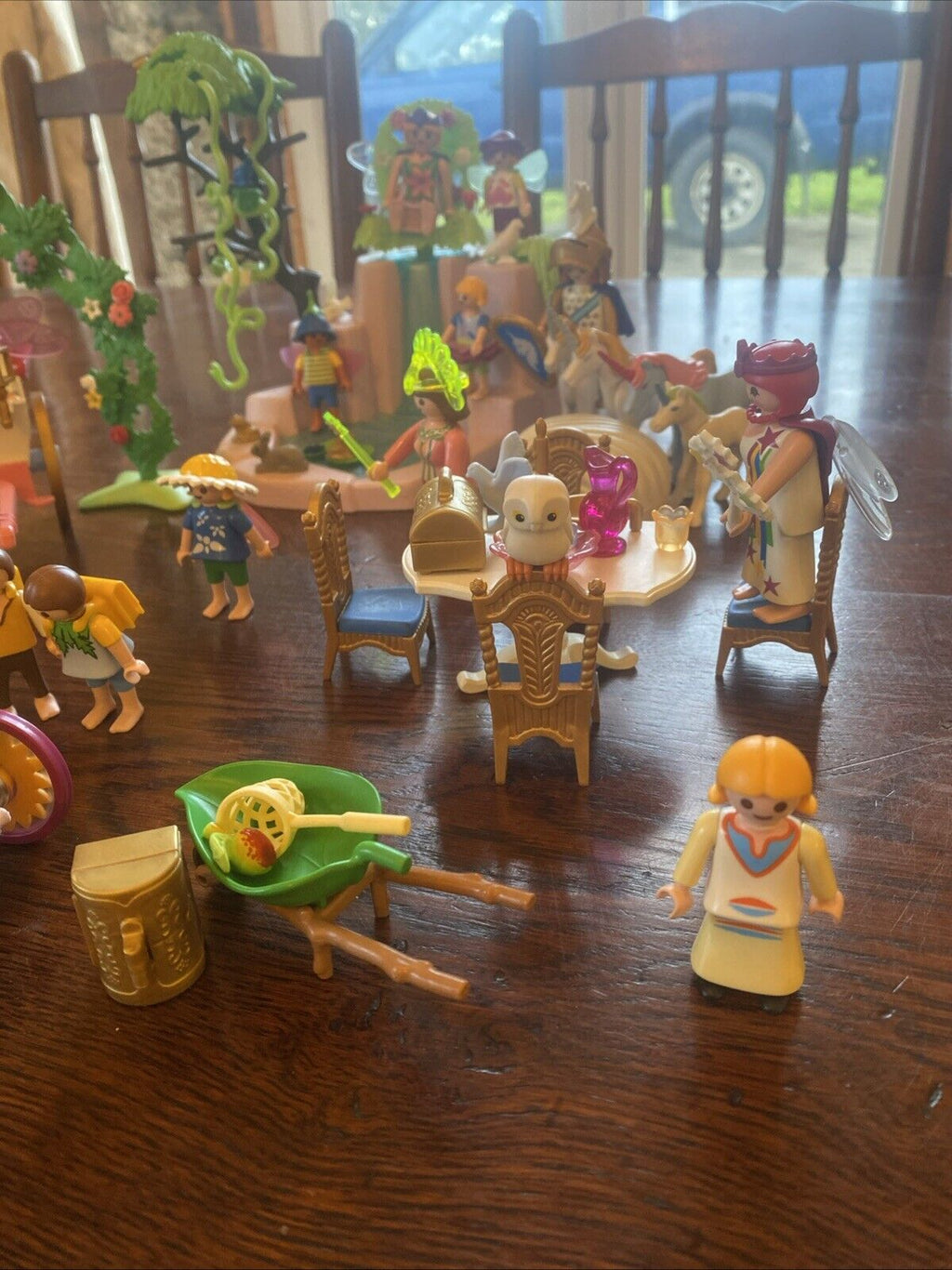 Playmobil Vintage Fairies Evil Queen Good King & Queen 15 figs  -(5868)