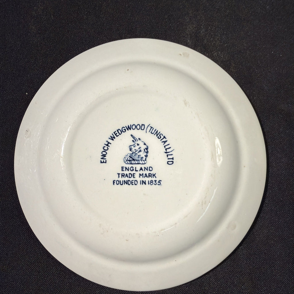 Enoch Wedgwood Tunstall Ltd Schweppes willow tree pattern dish - (2050)