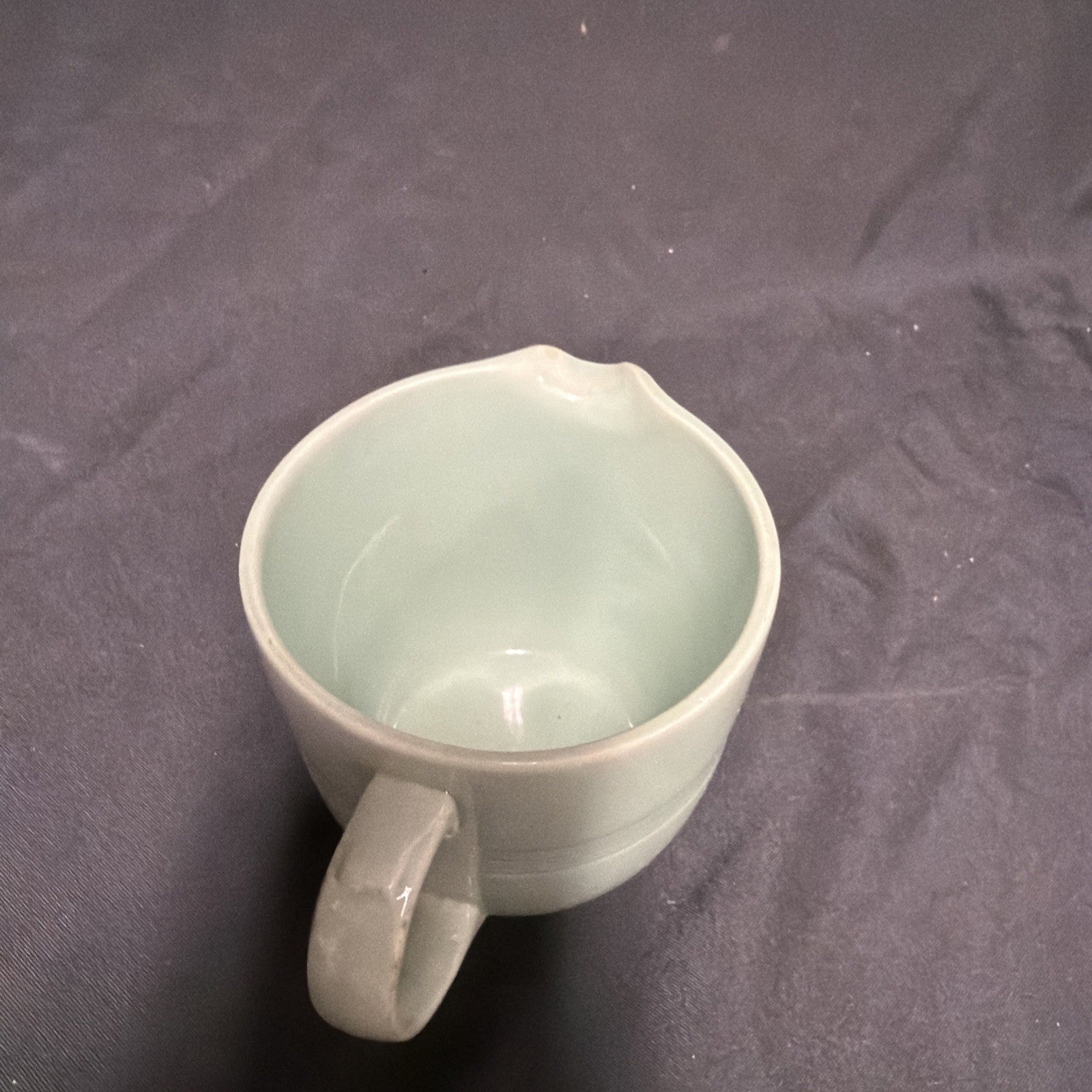 Wood's Ware Beryl Utility Green 1940's Milk Jug 9.5cm tall- (1927) 