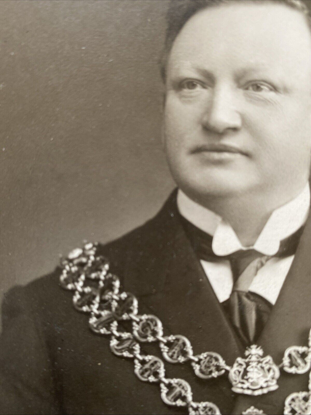William Henry Bowater Lord Mayor of Birmingham 1909-1912 Original Photo -(5856)