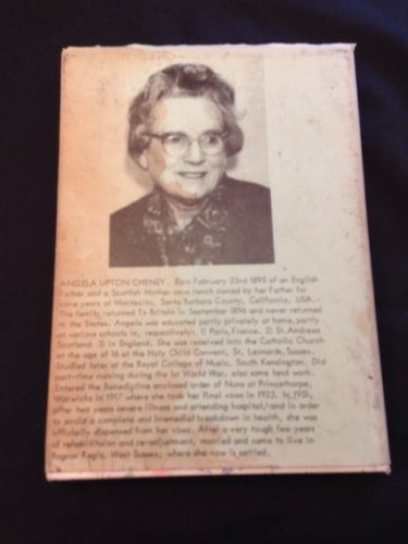 Book - The Hills of Time and Other Poems Signed Angela Upton Cheney 1985 (1175)