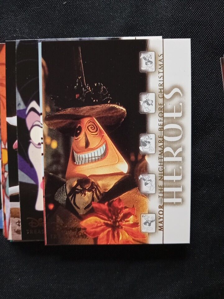 Upper Deck 2003 Disney Treasures Series FULL SET x 90 Trading Cards -(5737)