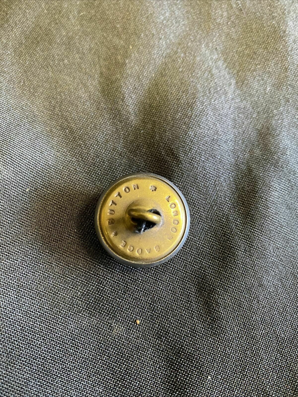 FIRE BRIGADE Vintage Tunic Button - EASTERN REGION Helmet on Star 25mm  (7603