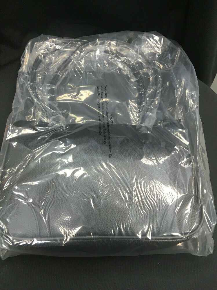 MONARCH Airlines Collectible Air Host Black Handbag NEW UNISSUED Great Handbag