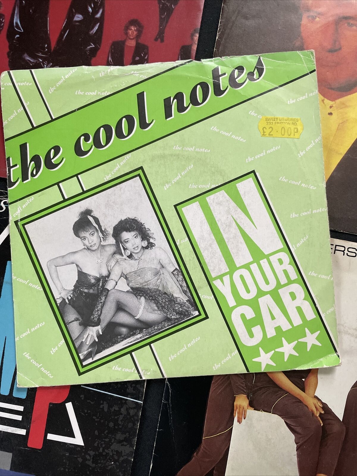 Vinyl Records 7" Singles 5 x 1980's The Cool Notes, Rod Stewart, Pointer - 9400