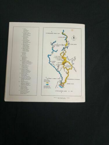 POSTOJNA CAVE - Floppy vinyl English single and 11 original slide photos (6986)