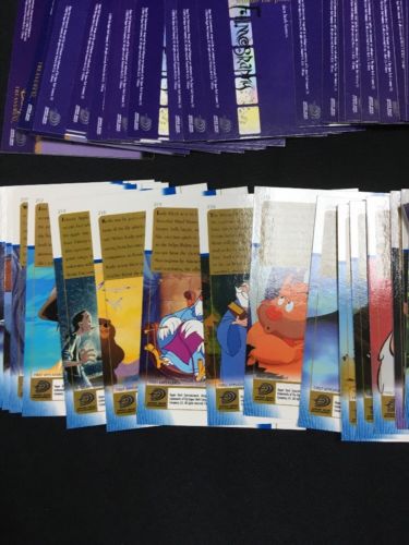 Upper Deck Disney Treasures S3 Trading cards x 47 inc Pooh Silly Aladdin -(6300)