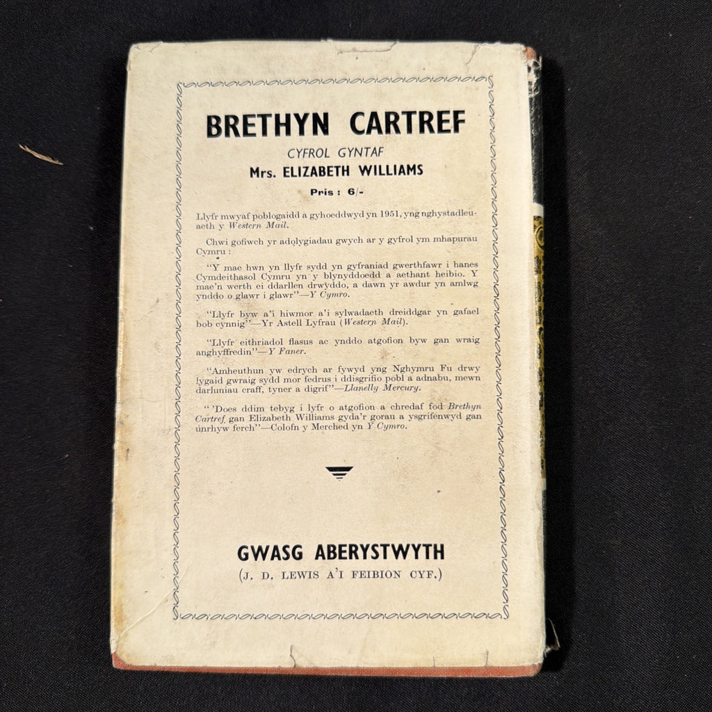 Siaced Fraith, Elizabeth Williams - Welsh Language book - (1876)