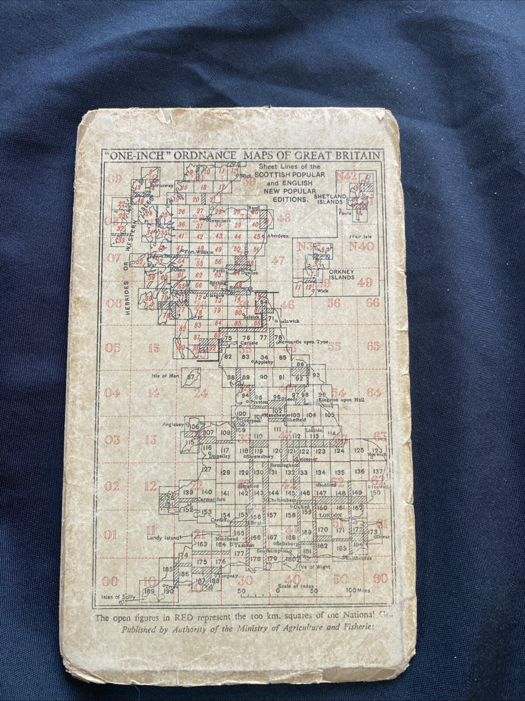 London S.W. Ordnance Survey One Inch Map Published 1945 #170 (1285)