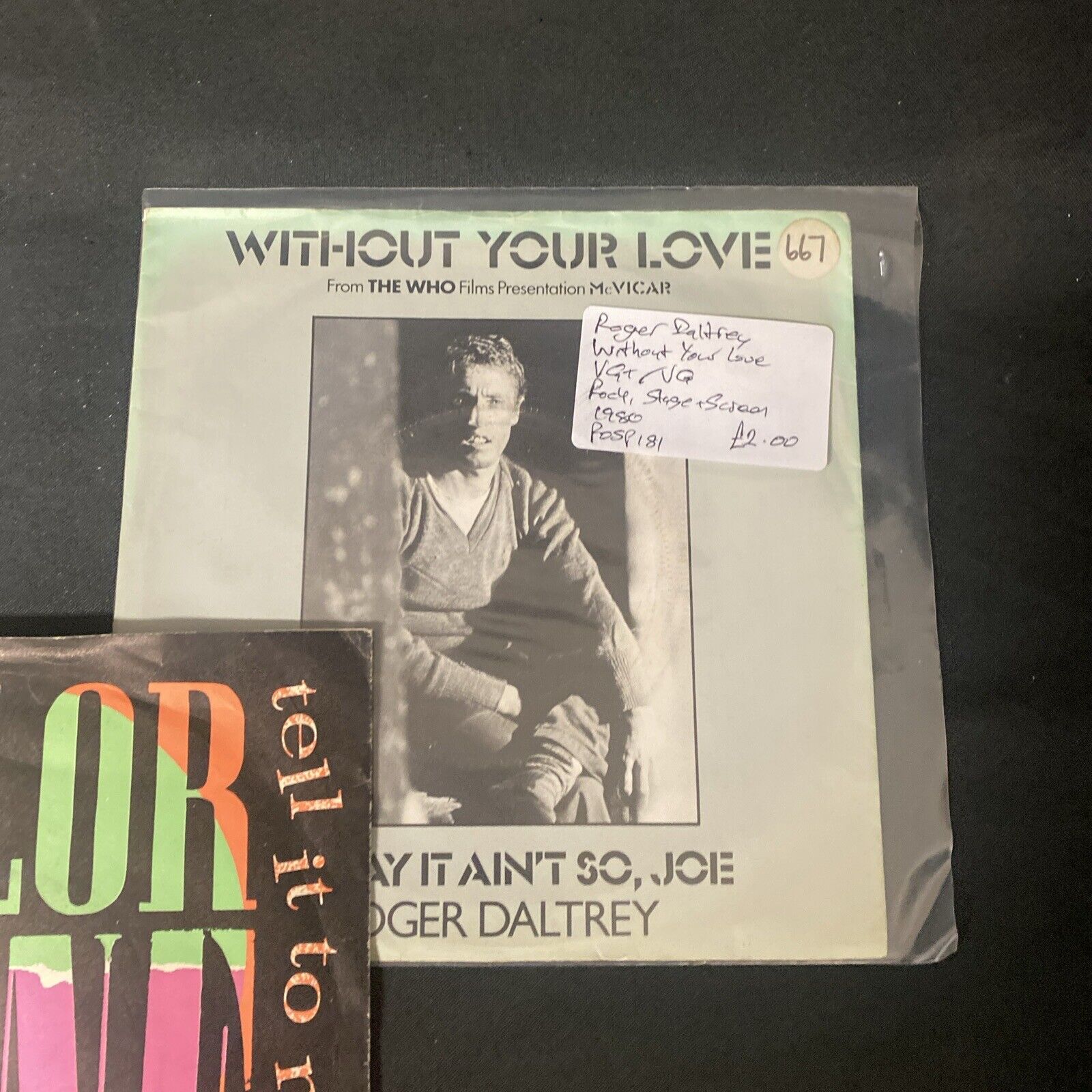 Vinyl Records 7" Singles 6 x 1980's Taylor Dayne / Roger Daltrey - (9477)