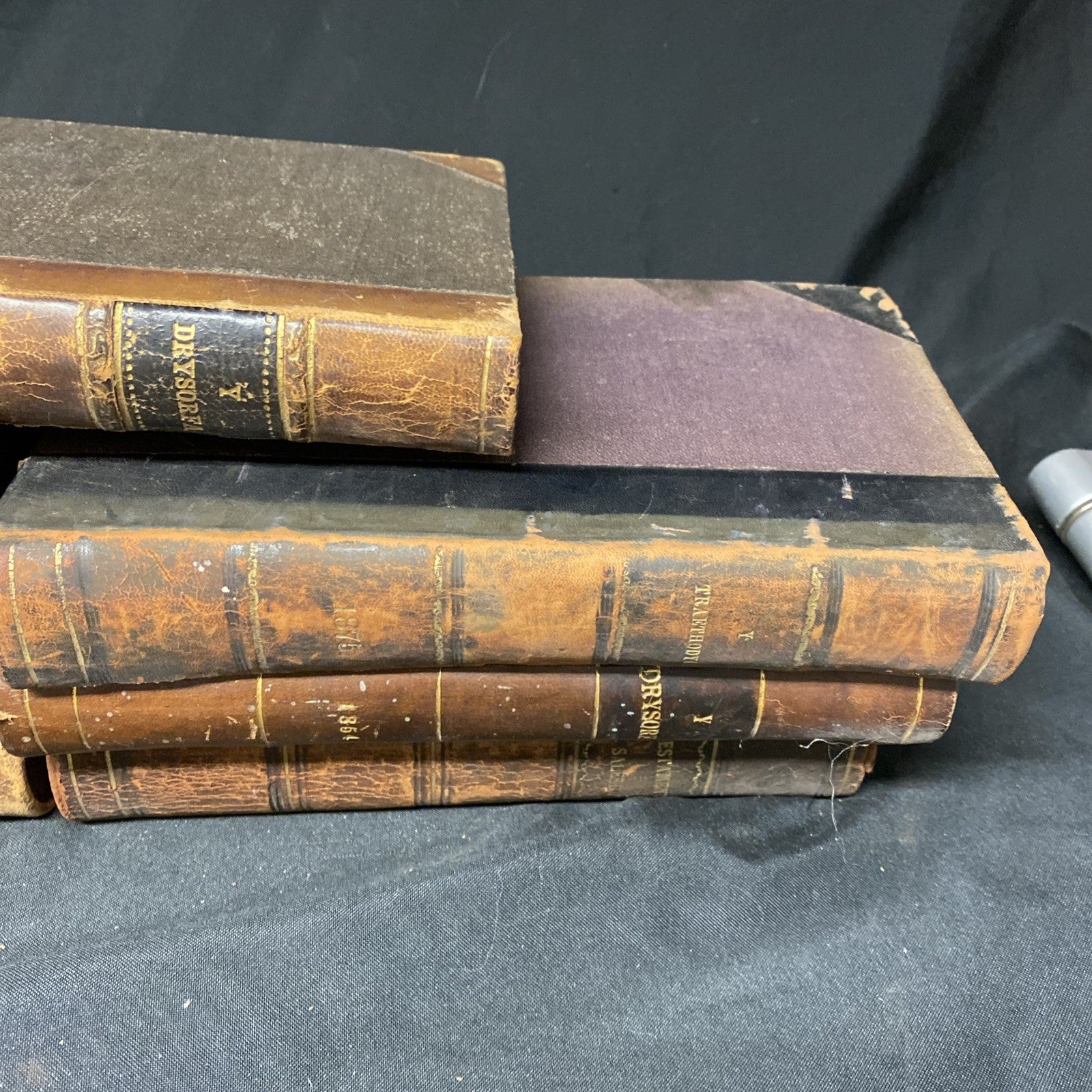 7 x 19thC Rare Theological books in Welsh Lovely Condition