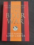 BOOK - The BOER WAR - Field Marshal Lord Carver 1st Ed HB+DJ - (9495)