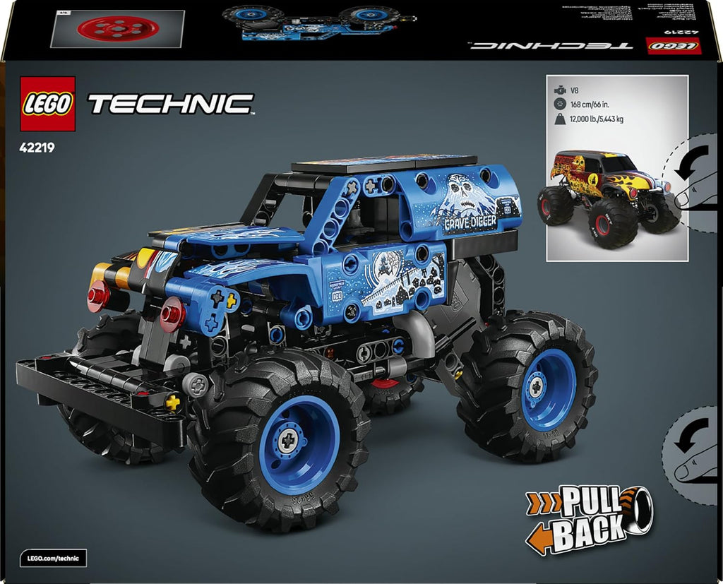 LEGO Technic - Monster Jam, Grave Digger, Fire and Ice - 42219