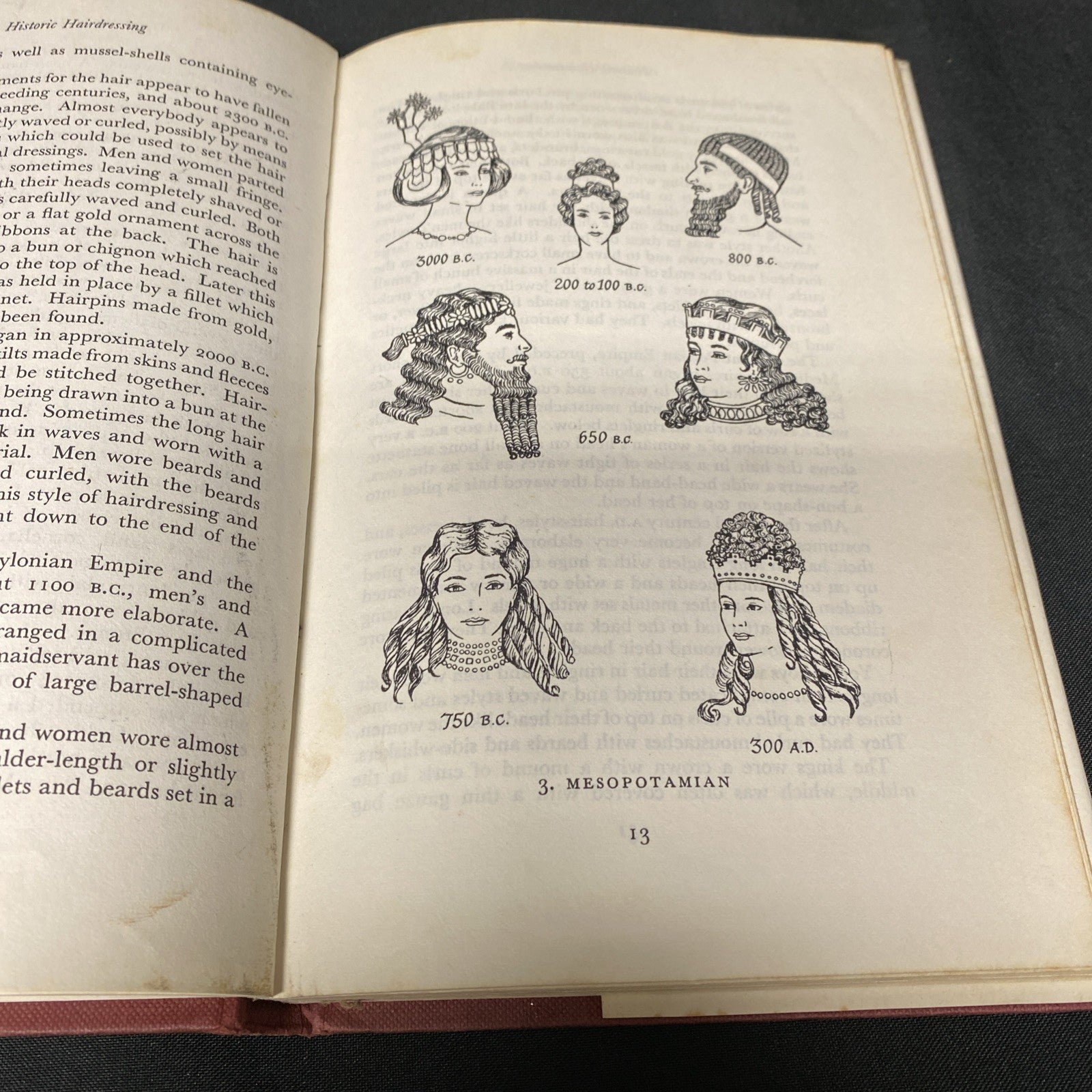 Book - Historic Hairdressing - Joyce Asser 1973 - (1653)