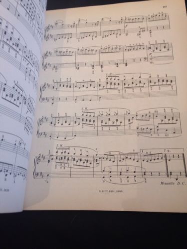 Mozart Sonaten - Bosworth Edition Leipzig for piano Antique music - 1907 (1475