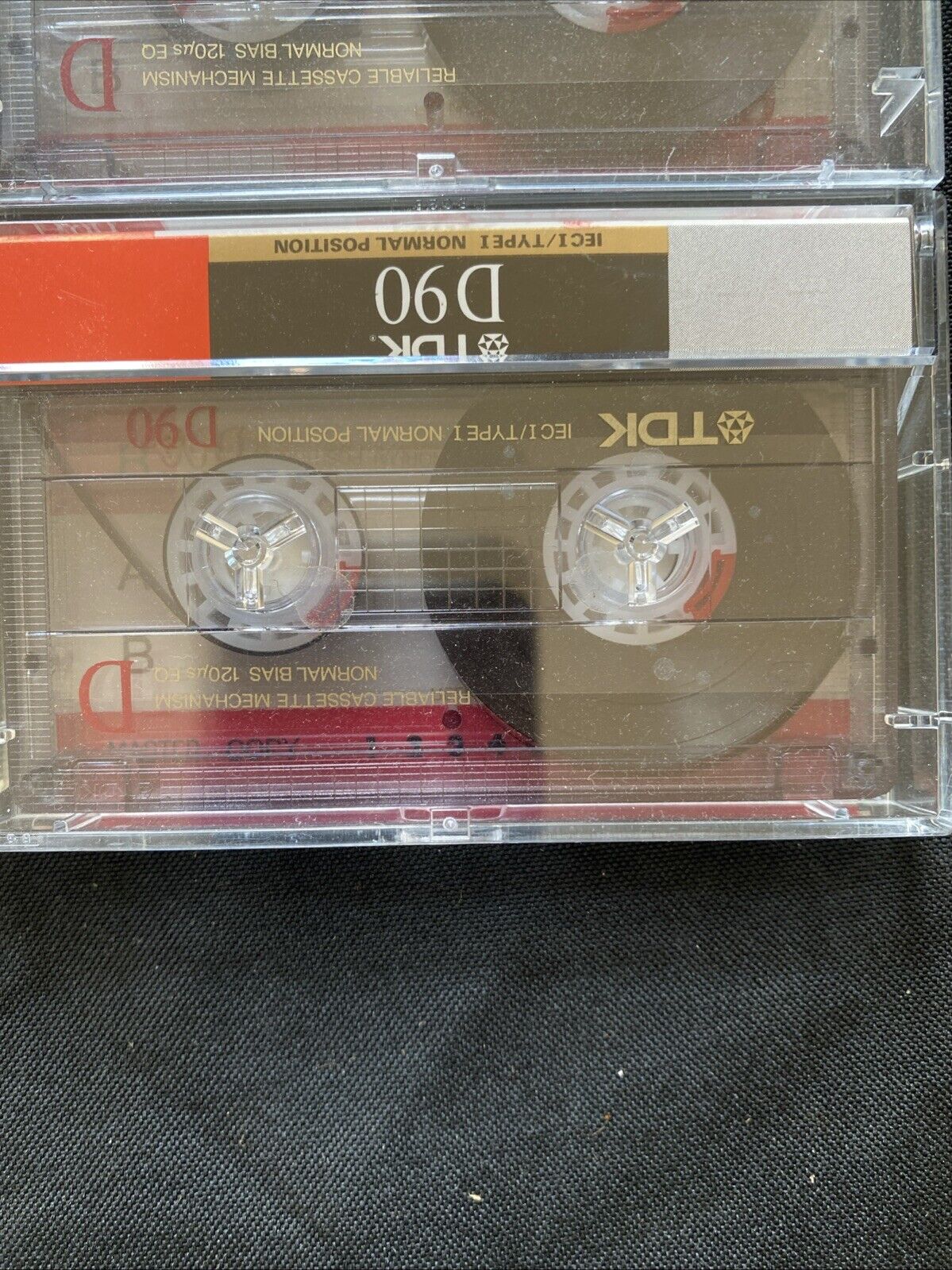 Eric Clapton Cassette Tapes x 4 Early and Live Clapton - (5904)