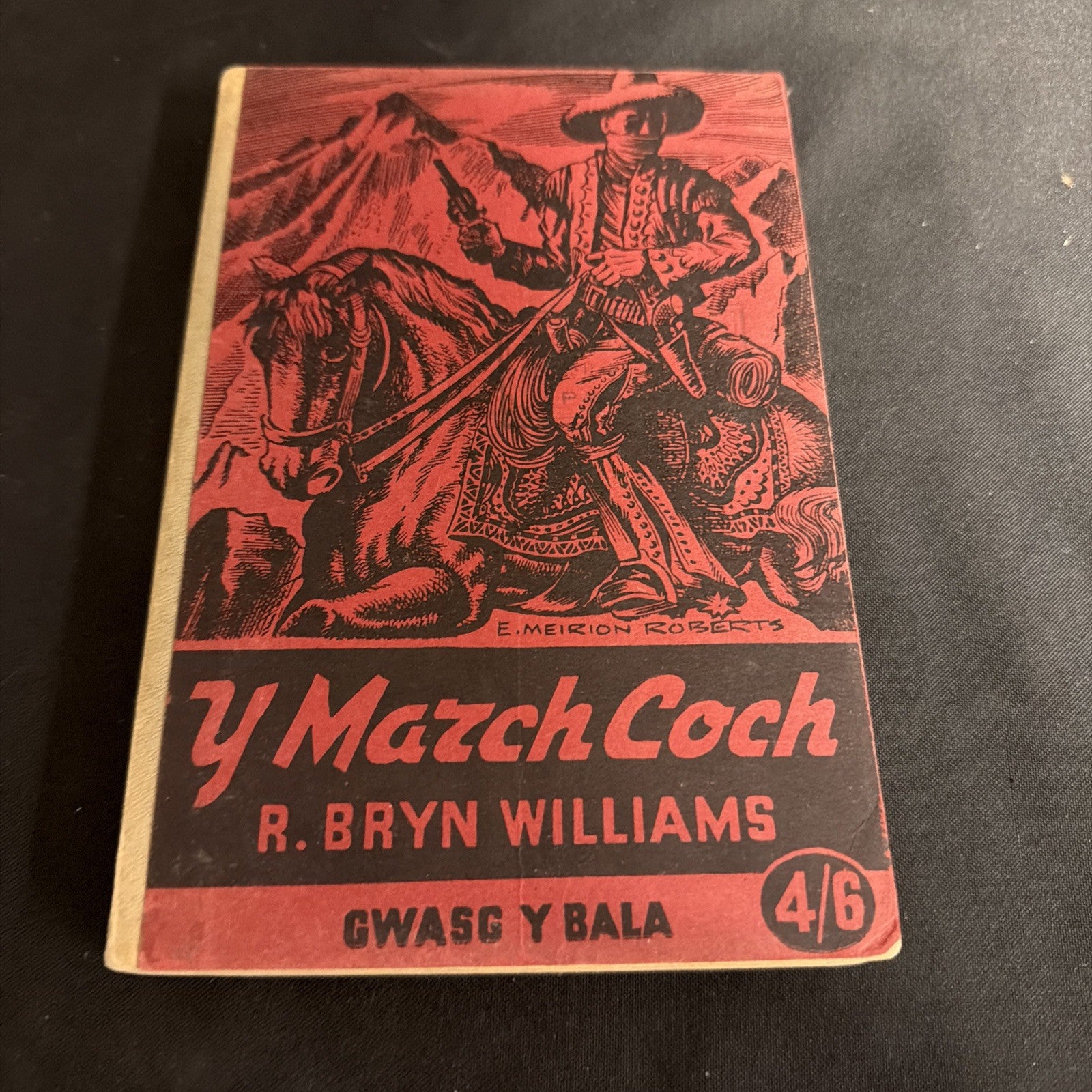 Y March Coch, Richard Bryn Williams - Welsh Language book - (1890)