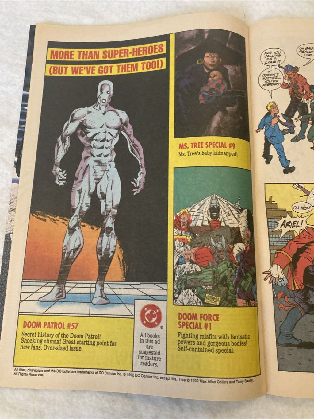COMIC - DC Comics BLACK CONDOR Vs SKY PIRATE - Aug 1992 - New York - (8842)