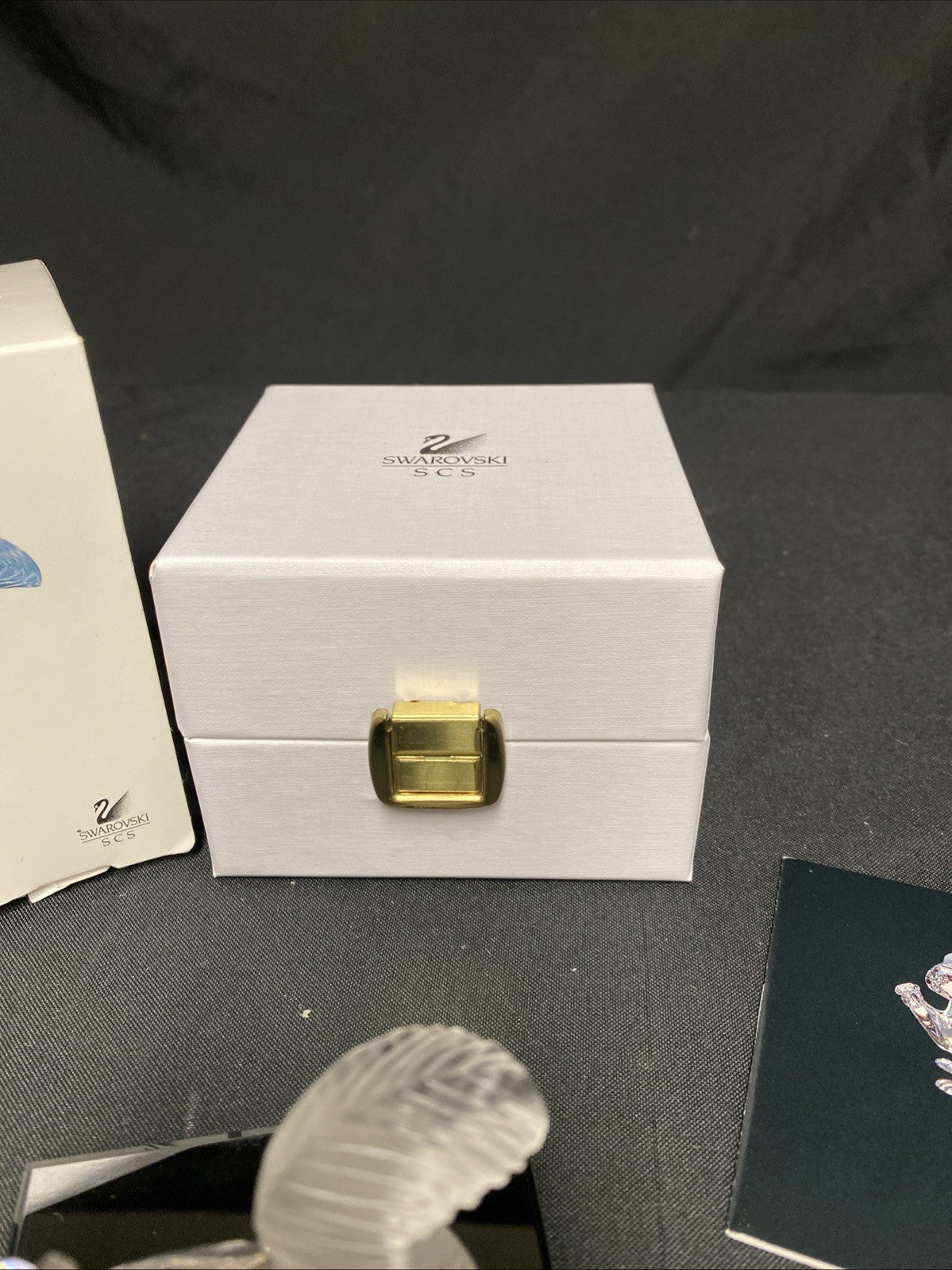 Swarovski Silver Crystal 10th Anniversary 1997 The Squirrel Boxed - (1613)