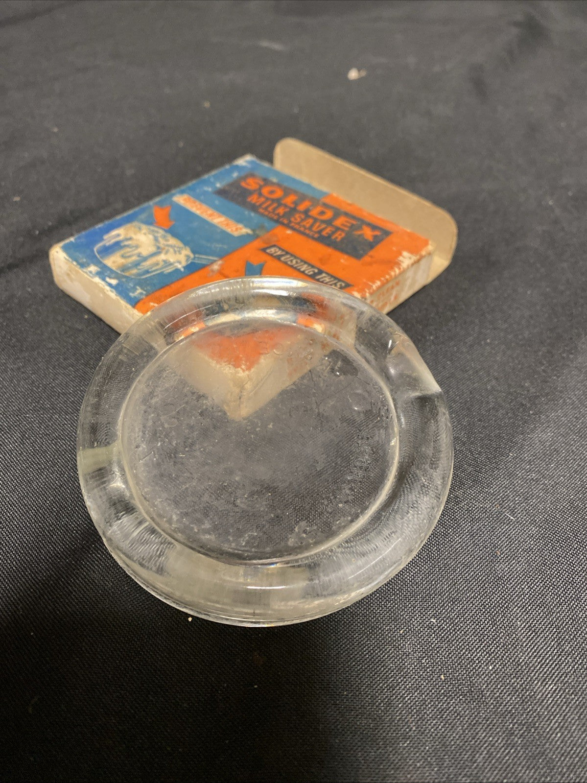 Vintage Solidex Milk Saver No Boil Over Glassware Kitchenalia Murell France Box (1795)