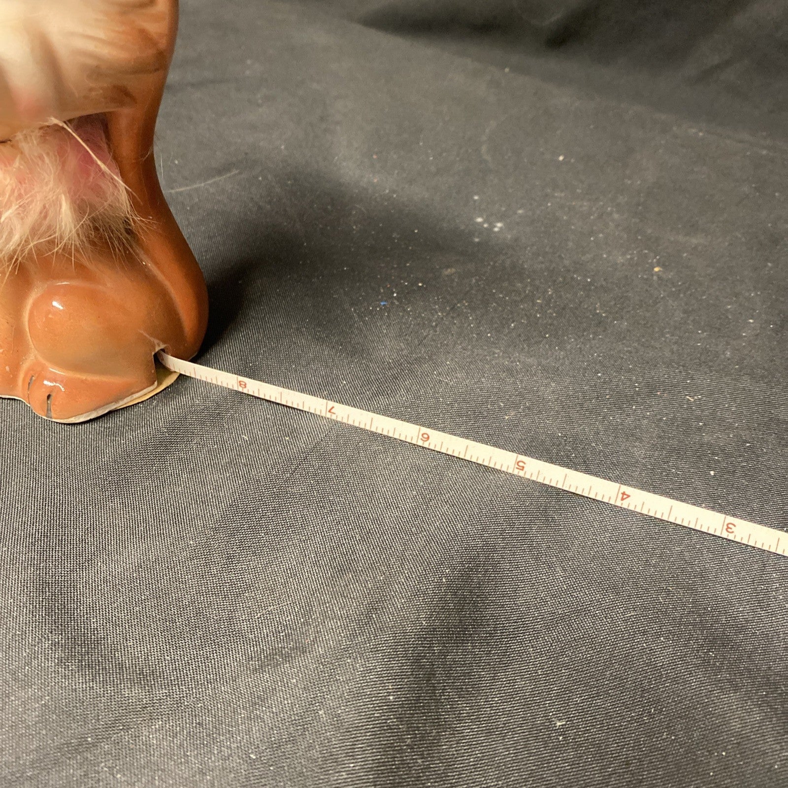 Davar Kitsch Kitty Cat Sew Caddy Scissor Holder Tape measure Japan -(1452)