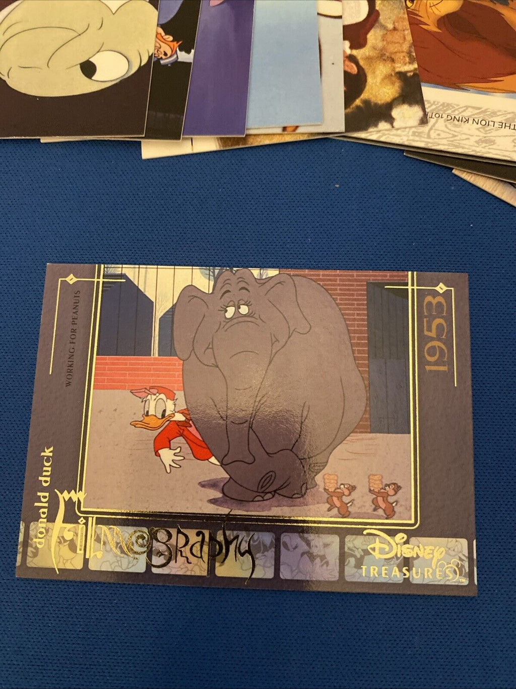 Upper Deck 2003 Disney Treasures x15 Trading Cards RARE USA RELEASE (5770