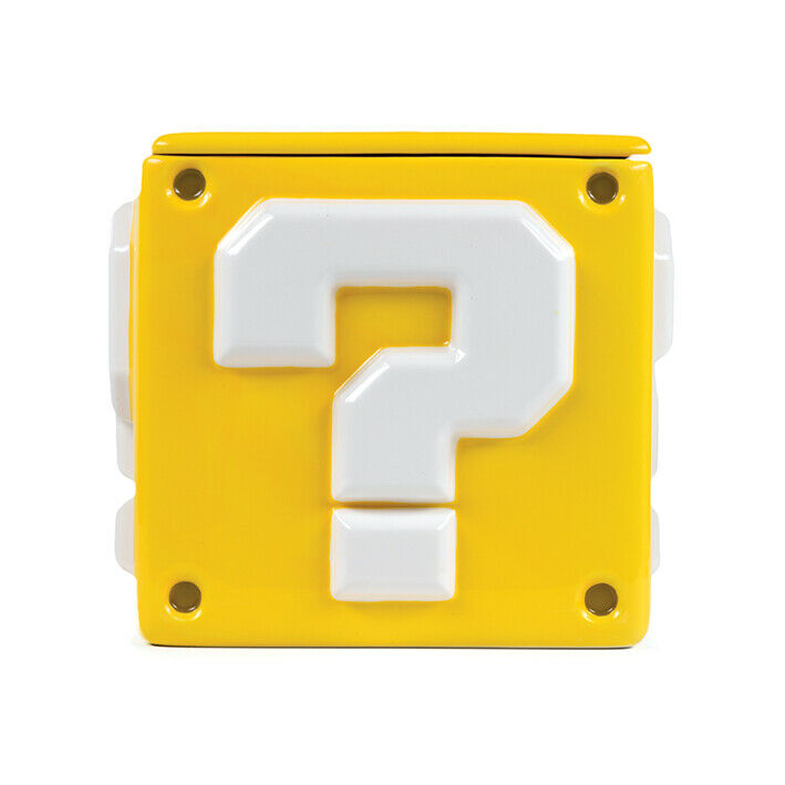 STORAGE Ceramic Boxed   -  Super Mario Cube - Storage Jar