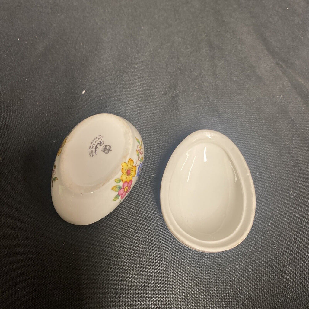 Trinket Box EGG - England Berkshire Fine Bone China Egg - (9210)