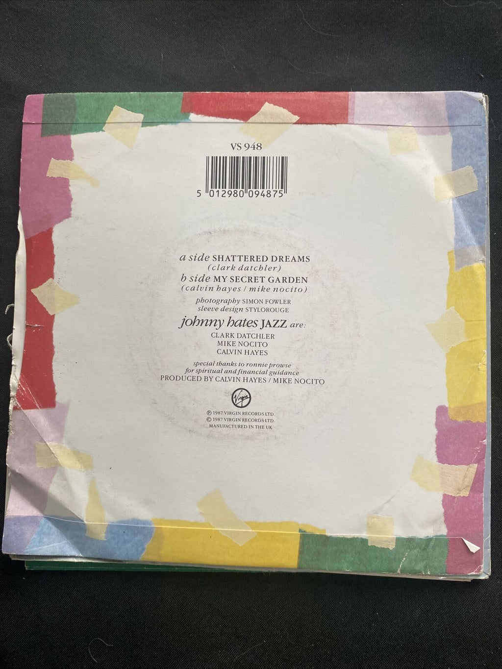 Vinyl Records 7" Singles 5x 80's Lisa Lisa Hall & Oates Johnny Hates Jazz - 9439