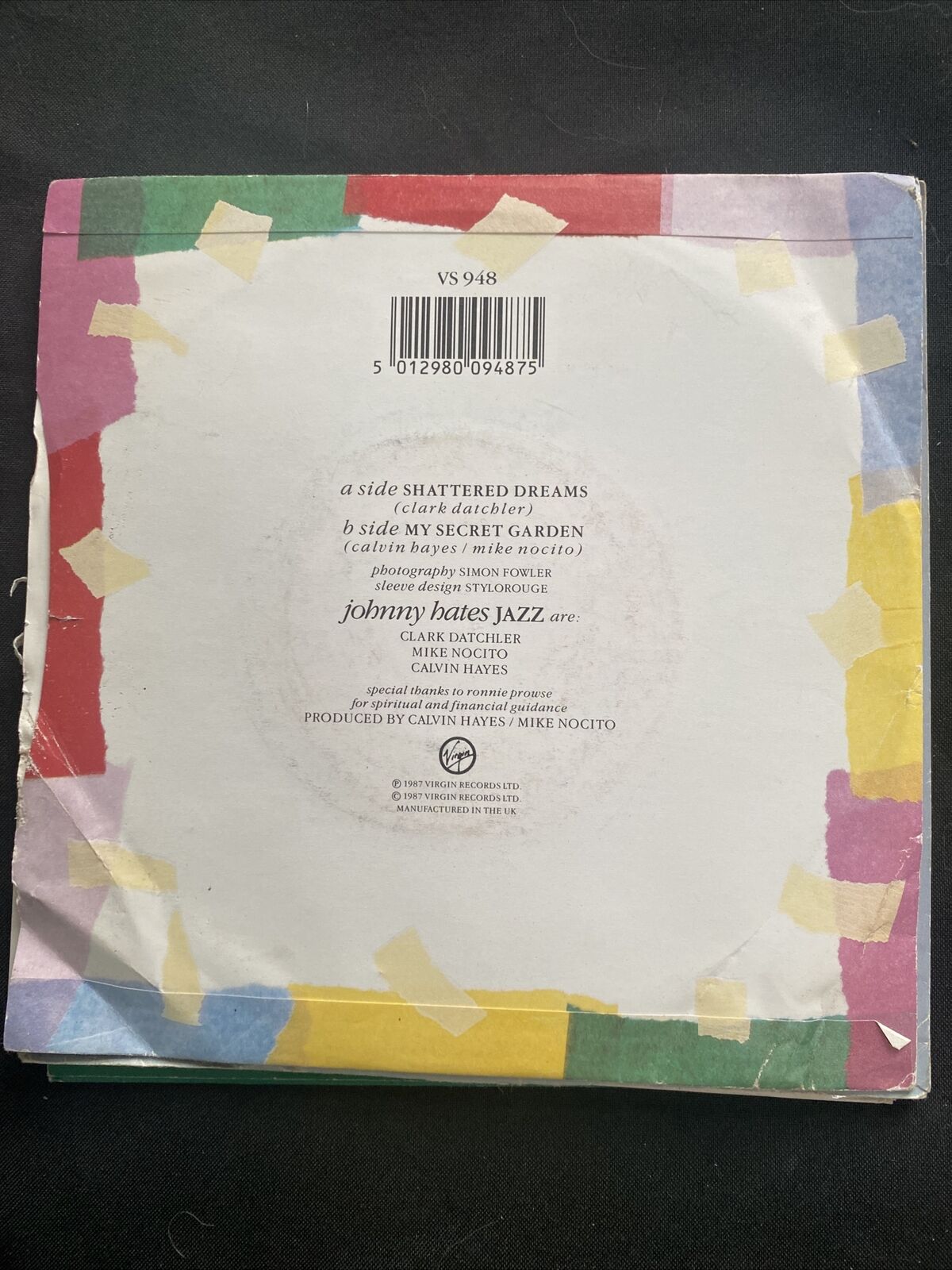Vinyl Records 7" Singles 5x 80's Lisa Lisa Hall & Oates Johnny Hates Jazz - 9439